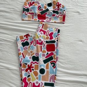 Beach Riot leggings set